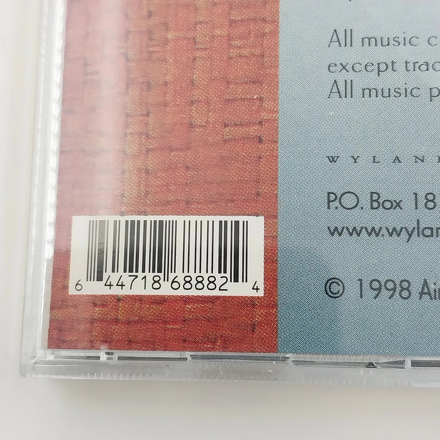 Daniel Ho Watercolors CD 1998 Wyland Foundation New Age Instrumental