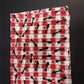 Red/White & Ants Checked Tablecloth 42X40 Inches Picnic Style Machine Washable