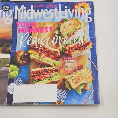 Lot of 3 Midwest Living Magazine May/June July/August Sept/October Editions 2021