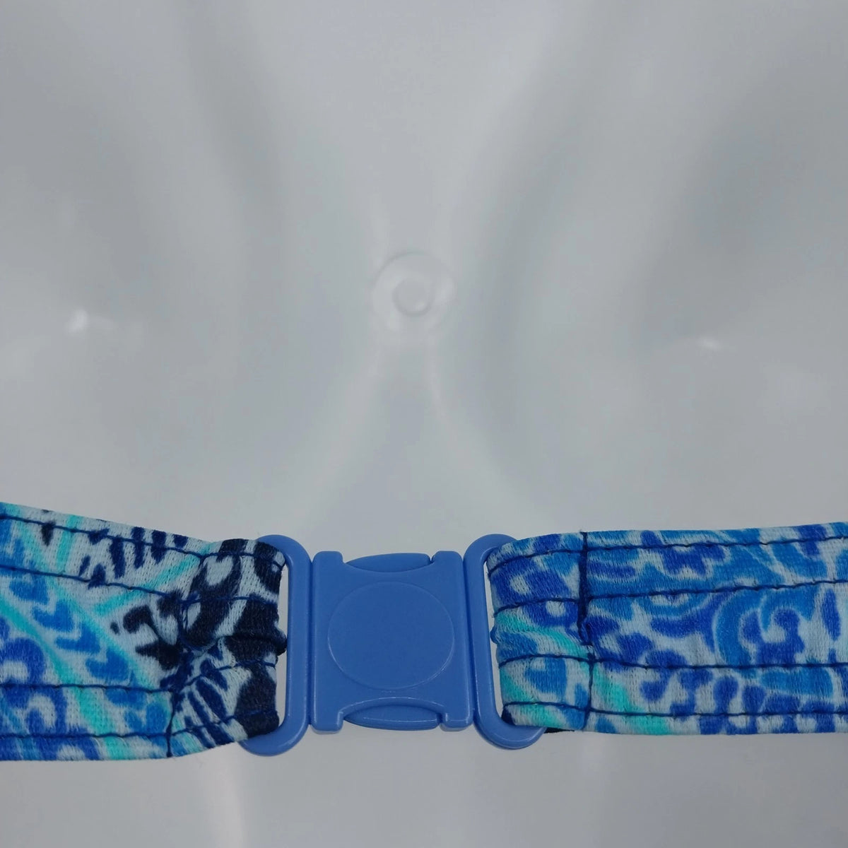 Body I.D. Blue Paisley 2-Piece Bikini Swimsuit Women's Size 10 Underwire