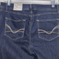 W62 Signature Fit Skinny Boot Cut Blue Denim Jeans Pants Dark Wash Size 14S NWT