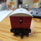 Majorette ECG Train Car Passenger Coach Red 1.87 Scale France 2.75" Vintage