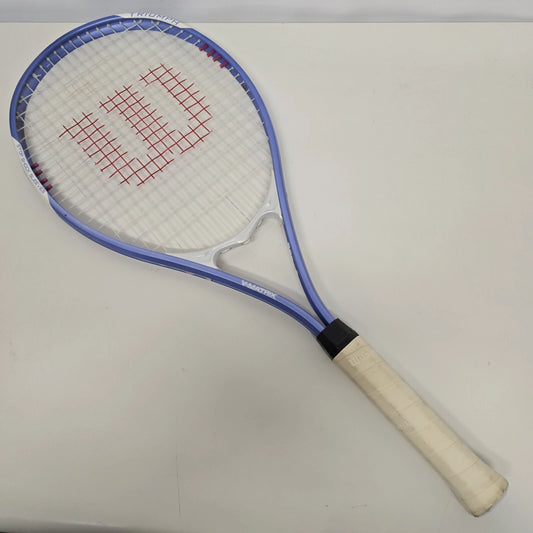 Wilson Triumph V-Matrix Tennis Racket Stop Shock Sleeves Blue L2 4 1/4