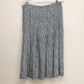Andrea Gayle Blue White 2 Piece Skirt Suit Set Plus Size 20