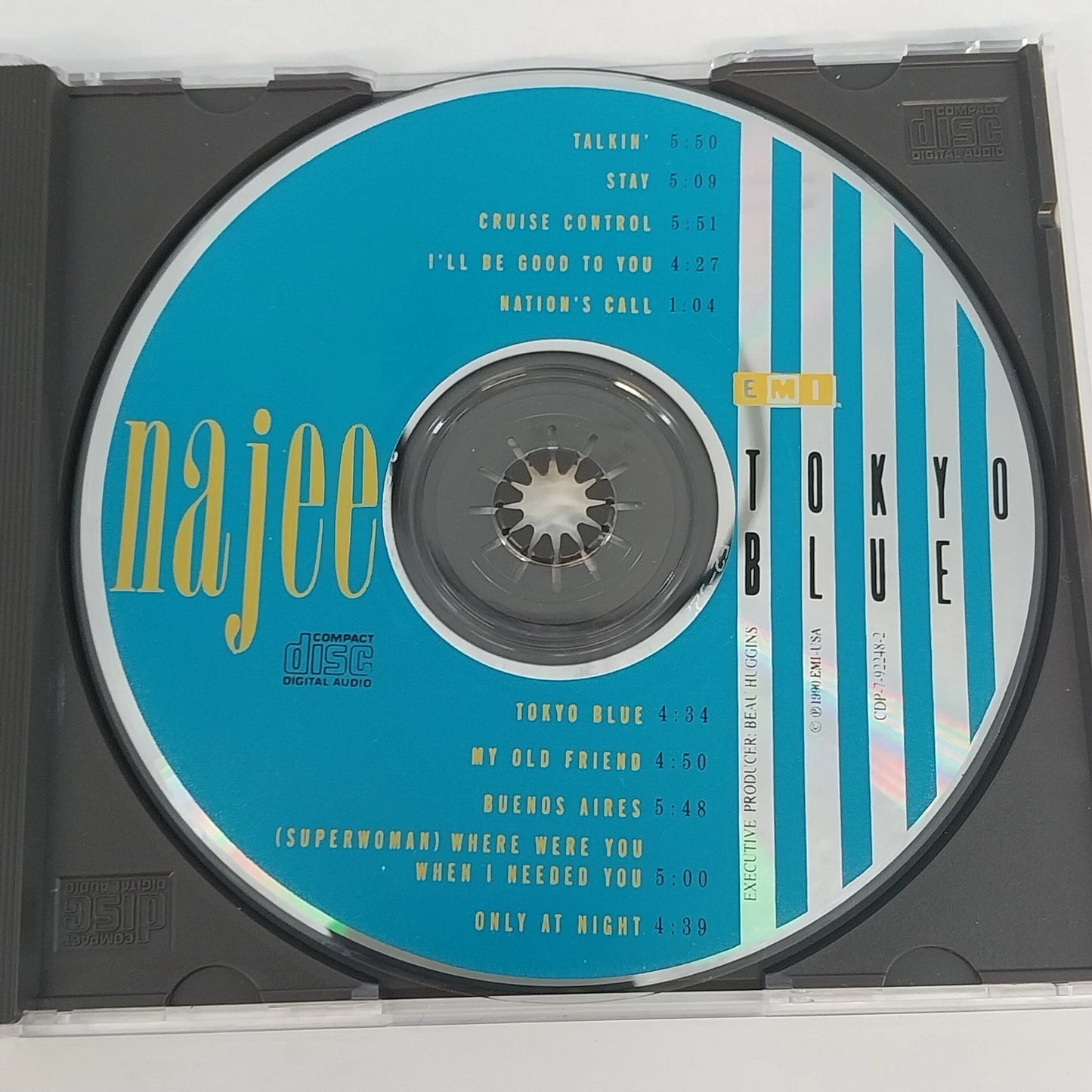 Najee Tokyo Blue CD EMI Smooth Jazz Contemporary Jazz Saxophone 1990 USA