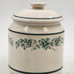 Corelle Coordinates Callaway Ivy Small 5" Canister Jar with Lid China Stoneware