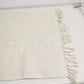 Wall Hanging Area Rug Christmas Pattern Fabric Panel Fringed Heavy Cloth 36"x20"