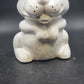Hocus Pocus Bunny Cookie Jar 2 Piece McCoy 211 Porcelain Rabbit 13.5" H