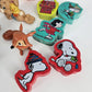 Mini Toy Lot 25 Pc Disney Peanuts Smurfs McDonalds Tomy Micropets Pony Vintage