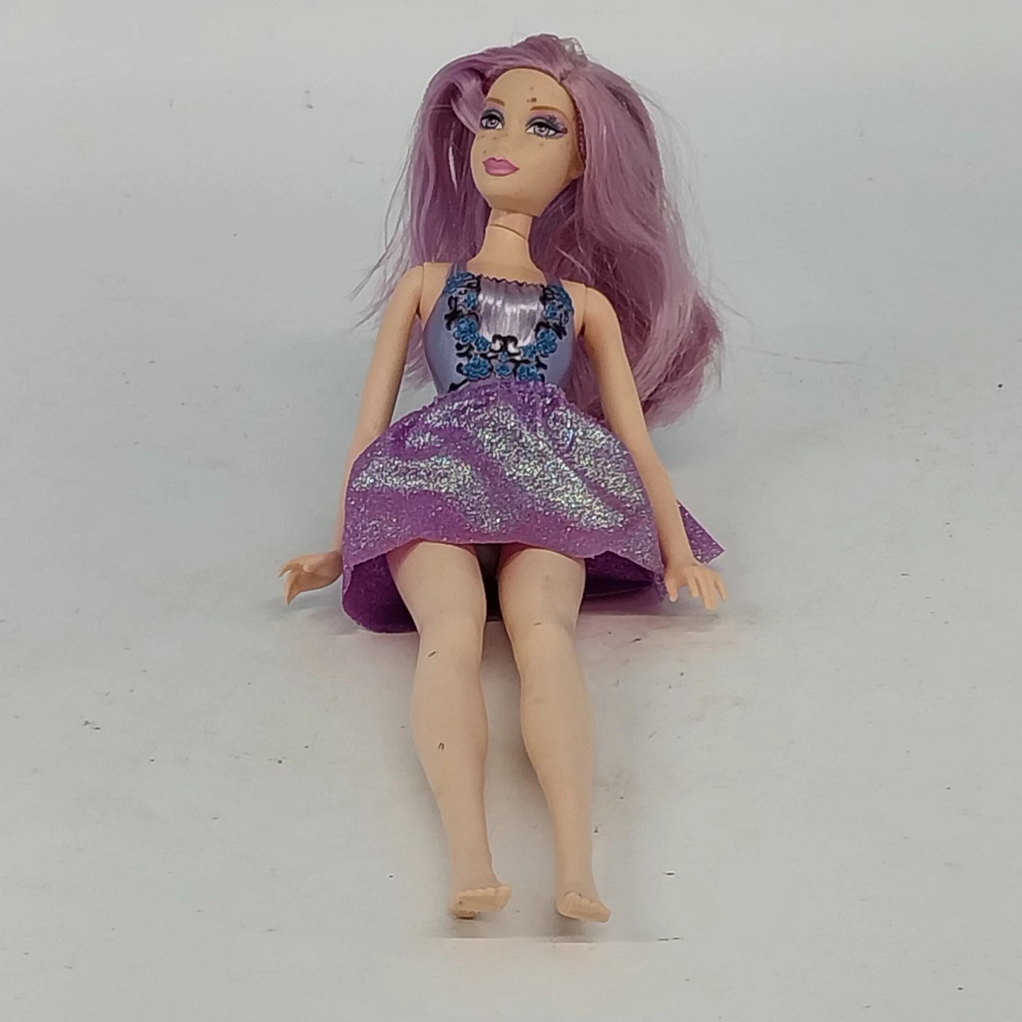 Mattel Barbie Mariposa Willa Lavender Fairy Doll Butterfly 2007 Body 2004 Head