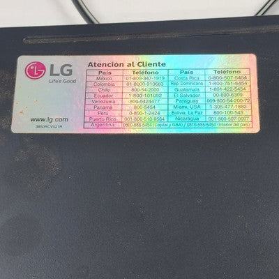 LG DP132 DVD Player w USB Direct Recording Black + Remote & AV Cables Untested
