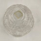 Mikasa Christmas Holiday Lights Candle Holder w Angels Crystal Frosted Glass 3"