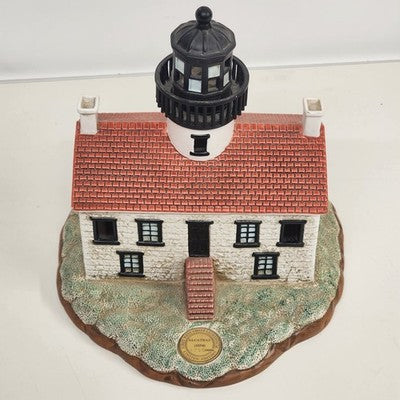Lefton Alcatraz Lighthouse Lighted Figurine Limited Edition 4259/9000 Vintage