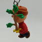 2 Hallmark Keepsake Peanuts Miniature Ornaments 2000's Decorating & Winter Fun