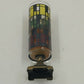 Hippie Candelrama Nu-Trend Candle Holder Stained Glass Prairie Style Vtg 1970's