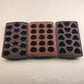 3 Silicone Candy Molds Baking Decorative Star and Heart Shapes