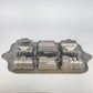 Nordic Ware Train Cake Pan Railroad Locomotive 9 Sec Heavy Cast Aluminum 5 Cup