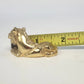 MMA Metropolitan Museum King Tut Lion Gold Tone Animal Figurine 1976 Vintage