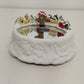 Christmas Around the World Skating Bear Musical Music Box 54-586 Original Box