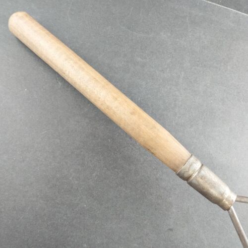 X-Large Potato Masher Vintage Wood Handle Metal Kitchen Veggie Smasher