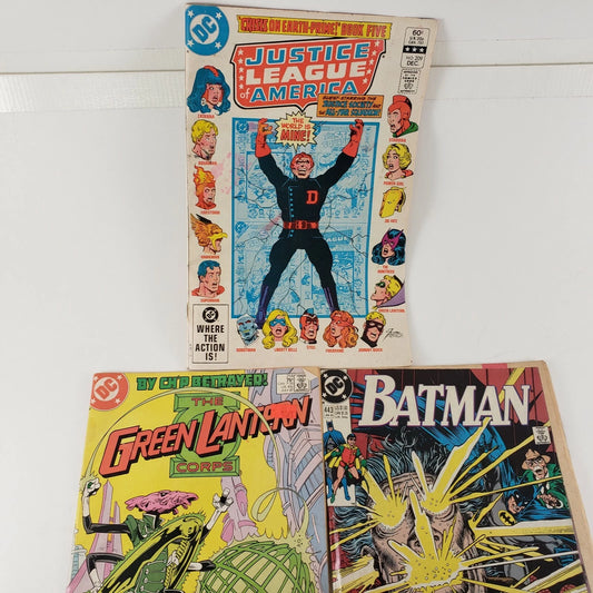 Justice League America Vol 23-209 1982 Batman 443 1990 Green Lantern 214 1987