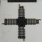 Vintage HO Scale Train Track Lot 16 Pieces Curved Straight Crossover