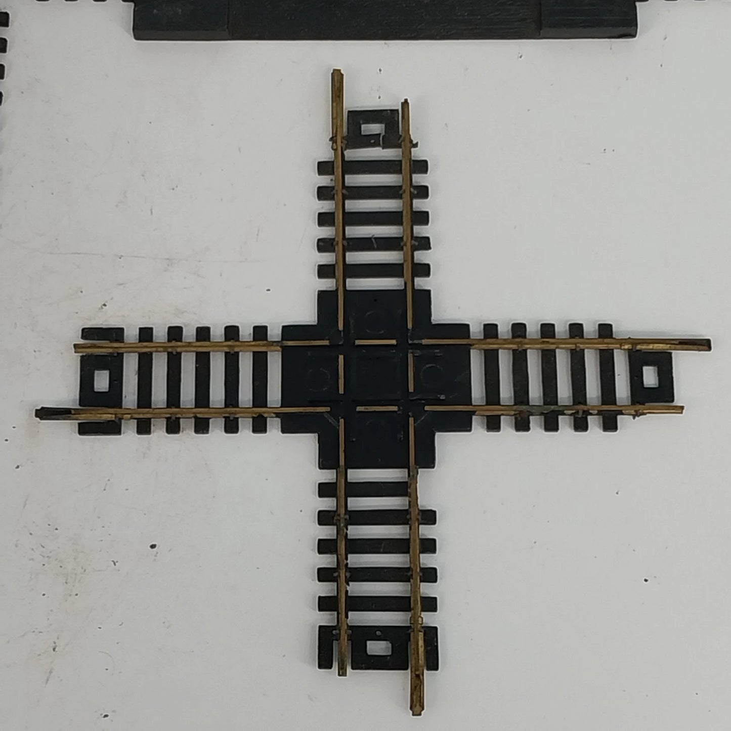 Vintage HO Scale Train Track Lot 16 Pieces Curved Straight Crossover
