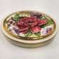 Casual Music Box Ceramic Dresser Trinket Oval Floral Design Limited Edition 1995