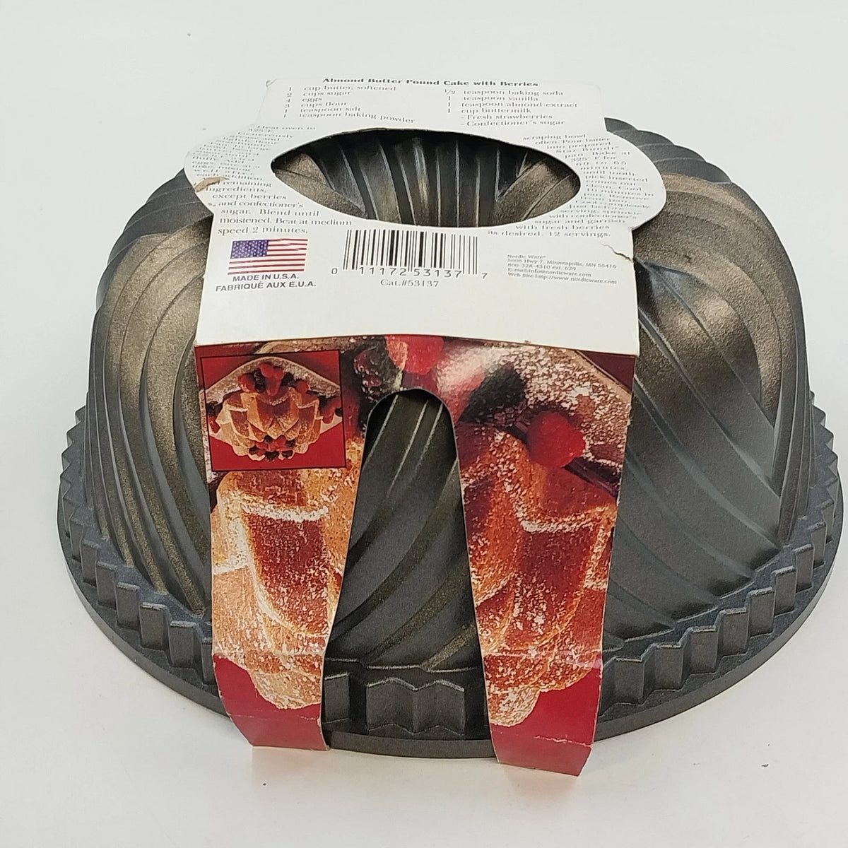Nordic Ware Star Bundt Pan 53137 Platinum Series Cast Aluminum 10-12 Cup USA Vtg