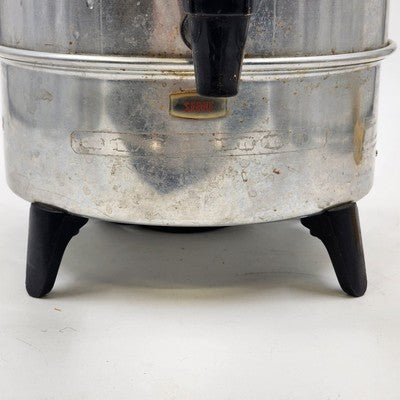 West Bend 29304 Coffee Percolator 12–30 Cup Auto USA Made 1963