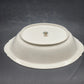 Noritake Crest 5421 Oval Vegetable Bowl 10" Lily of the Valley Platinum Trim Vtg
