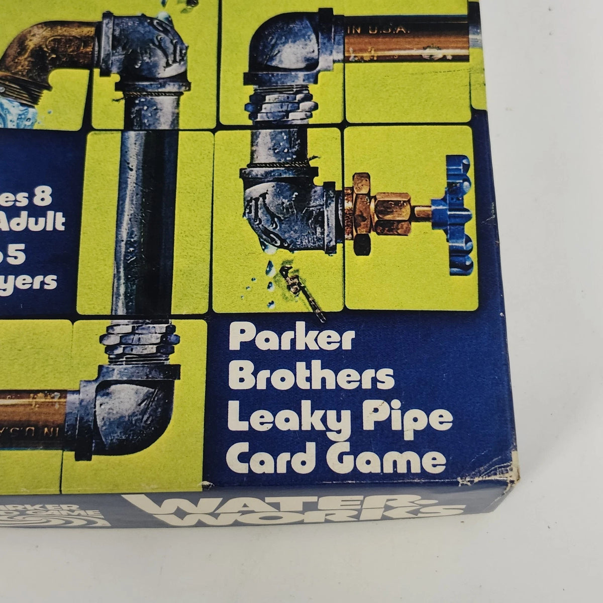 Parker Brothers Waterworks Leaky Pipe Card Game No 770 Boxed Vintage 1976