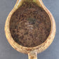 Beige & Brown Ceramic Spongeware Pitcher Morton Pottery Vintage Barrell Style