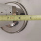 Atomic Cone Wall Lamp Adjustable Neck Chrome MCM Electric Plug-In Works Vintage