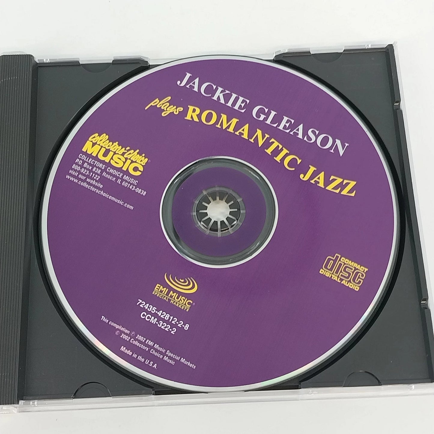 Jackie Gleason Plays Romantic Jazz CD 2002 Collector's Choice Music EMI Capitol