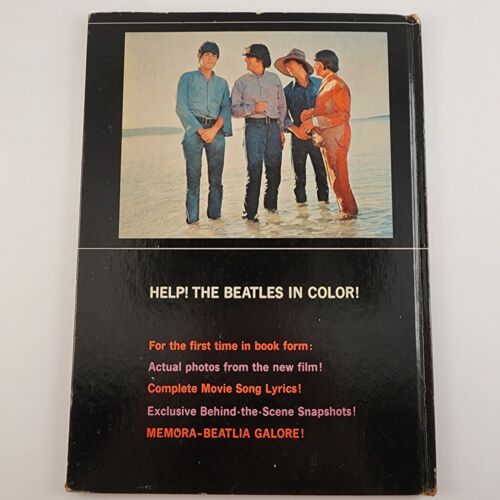 The Beatles Help Book HC Pinup Album Magazine Talking Pictures Monthly Book 4pc