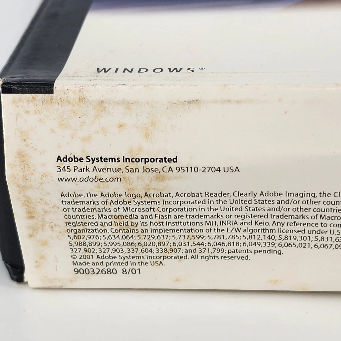 Adobe Illustrator 10 PC Windows Vintage Software Big Box Serial Number Manual