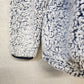 Serra Lady Sherpa Quarter Zip Pullover Coat NWT Large Muffler Pocket Blue Frost