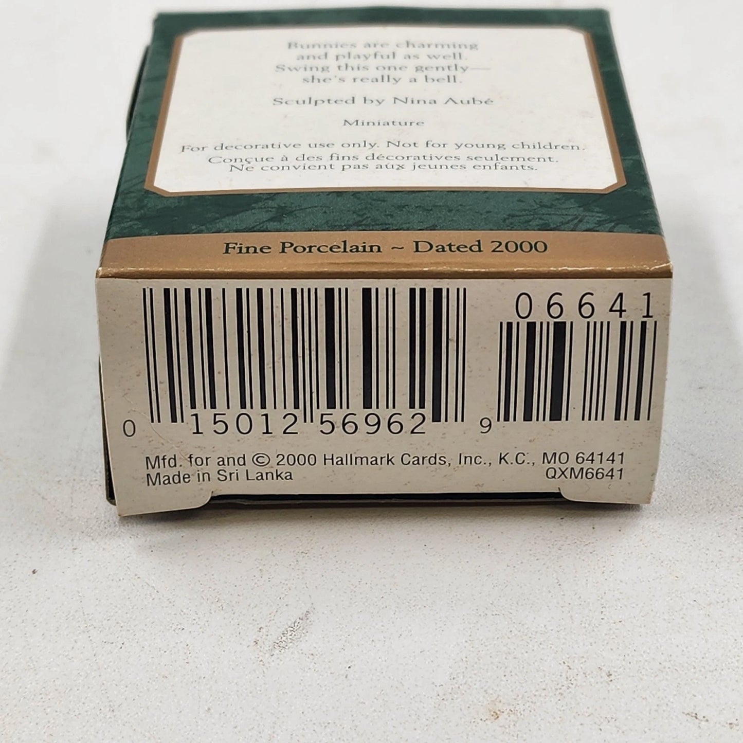 3 Hallmark Keepsake Ornaments 1999–2000 Roll-a-Bear Celestial Bunny Potato Head