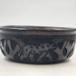 Hand-Carved Wood Bowl Kingdom Swaziland Eswatini Africa Intricate Animal Carving