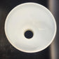 Lamp Diffuser Milk Glass Torchiere Shade Waffle Pattern 8" Vintage Lighting Decor