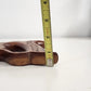 Flooring Floorboard Saw 18.25" Double Edge Blade Carved Wood Handle Vintage