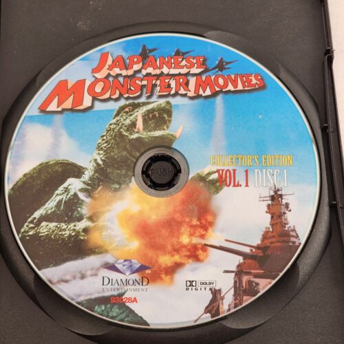 Japanese Monster Movies 2 DVD Set Collector's Edition Vol 1 Has Four Full Movies