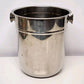 Tablecraft 8 qt Stainless Steel Wine Bucket 5188 Two Knob Handles 8" ID x 9.75"h