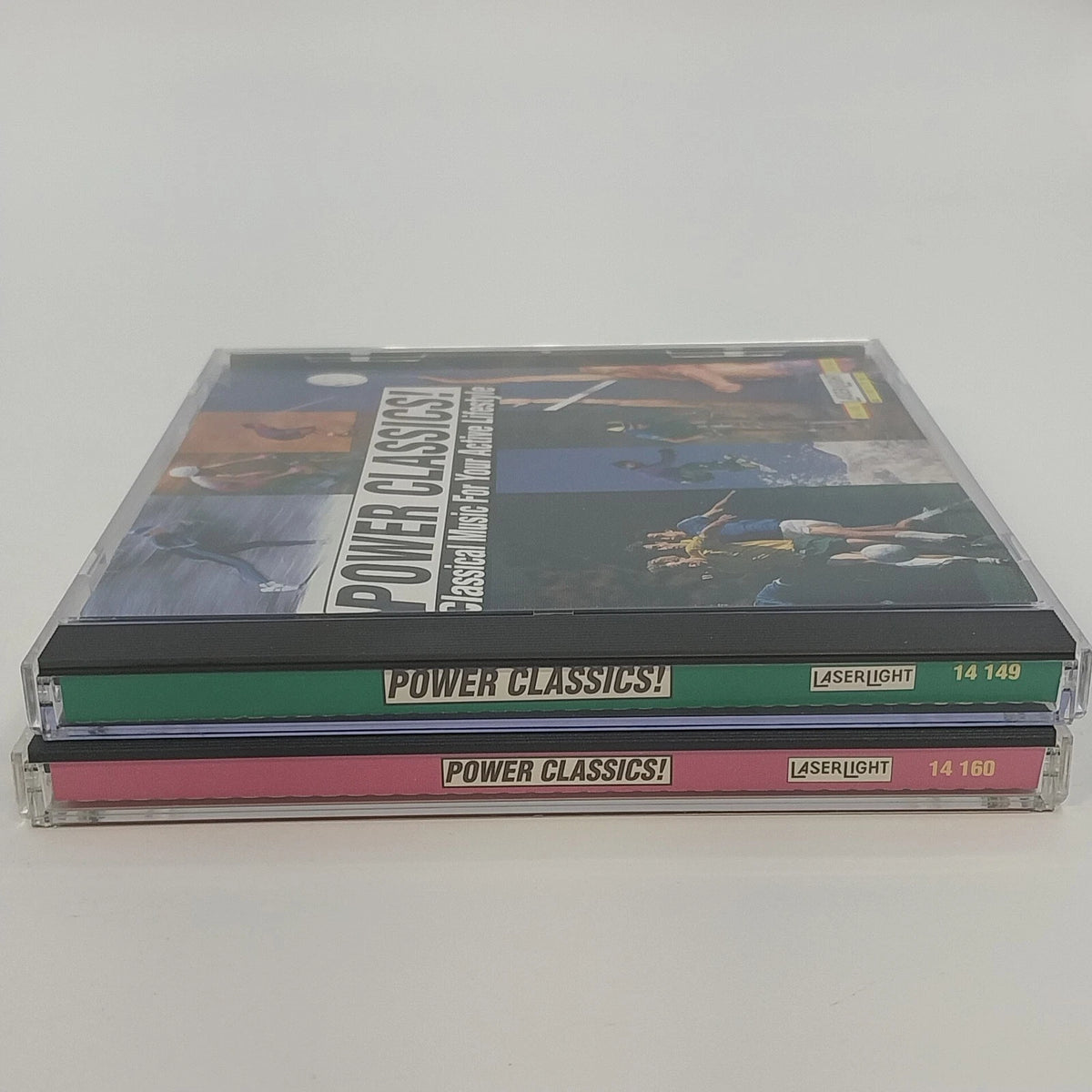 Power Classics Classical Music Active Lifestyle 2 CD Lot LaserLight Vols 3 & 7
