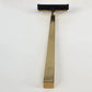 Gold Dual Blade Safety Razor Duck Engraving Wood Toiletry Shaving with Box Vtg