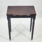 2 Traditional Mahogany Nesting Tables From Bombay Company 18.5" x 13" x 19" Tall