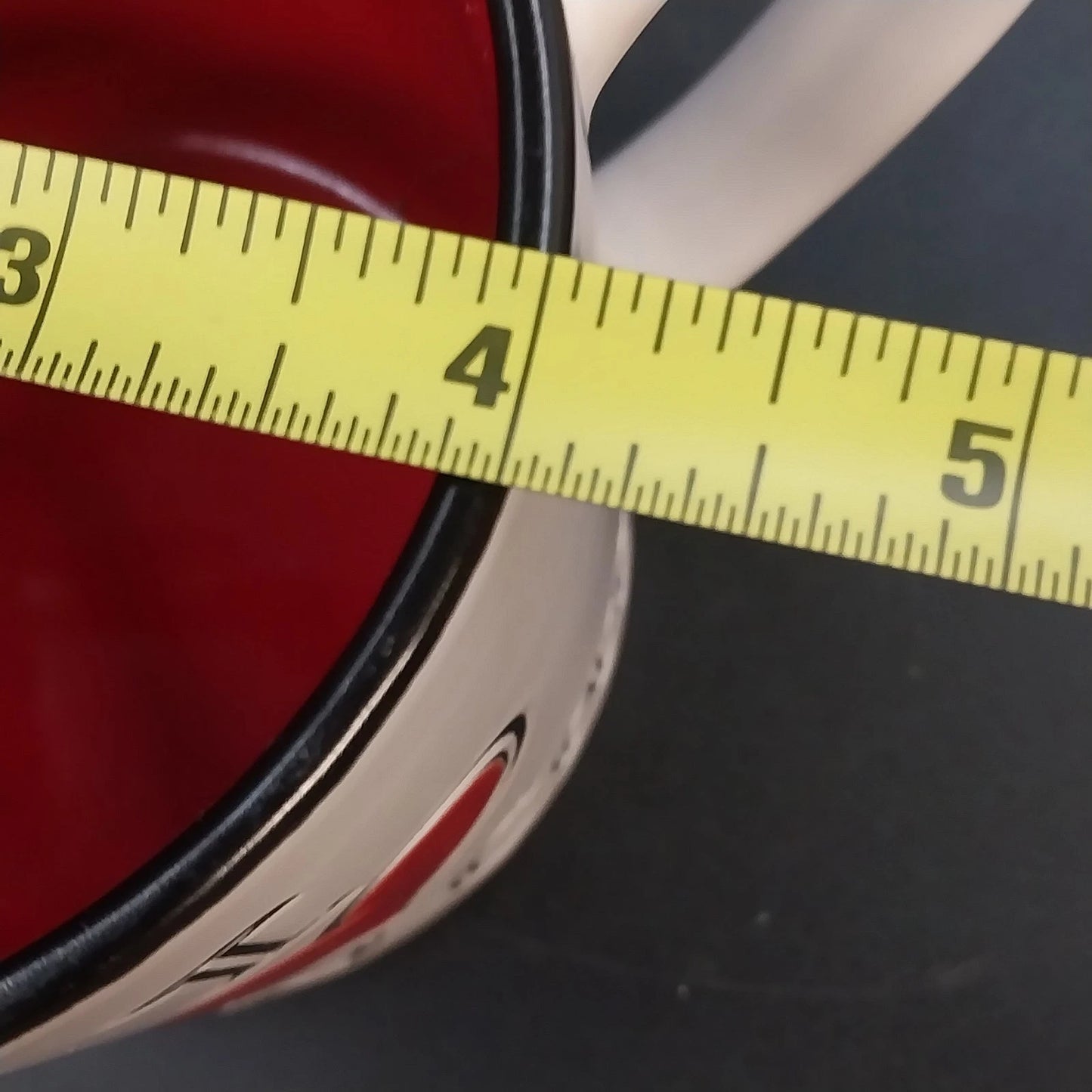 Spectrum Designz I Love My Cat Large 22 oz Ceramic Coffee Mug Red Interior 4.25"