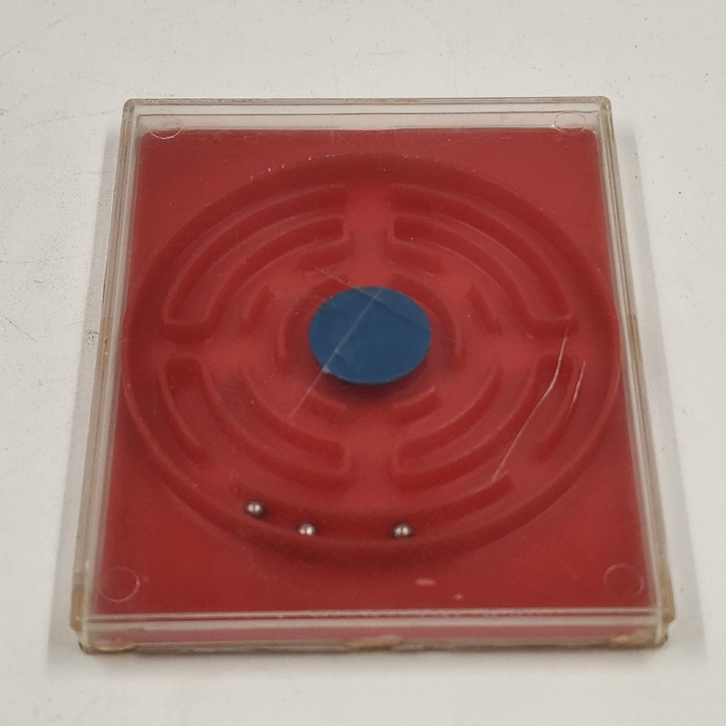 3 Rolling Ball Skill Handheld Games Klown Katch SKEE SKOR 3-Ball Maze Vintage