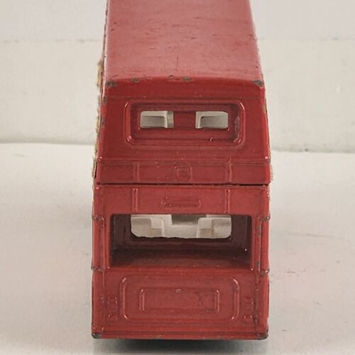 Matchbox Superfast The Londoner Red Double Decker Bus No 17 England 1972